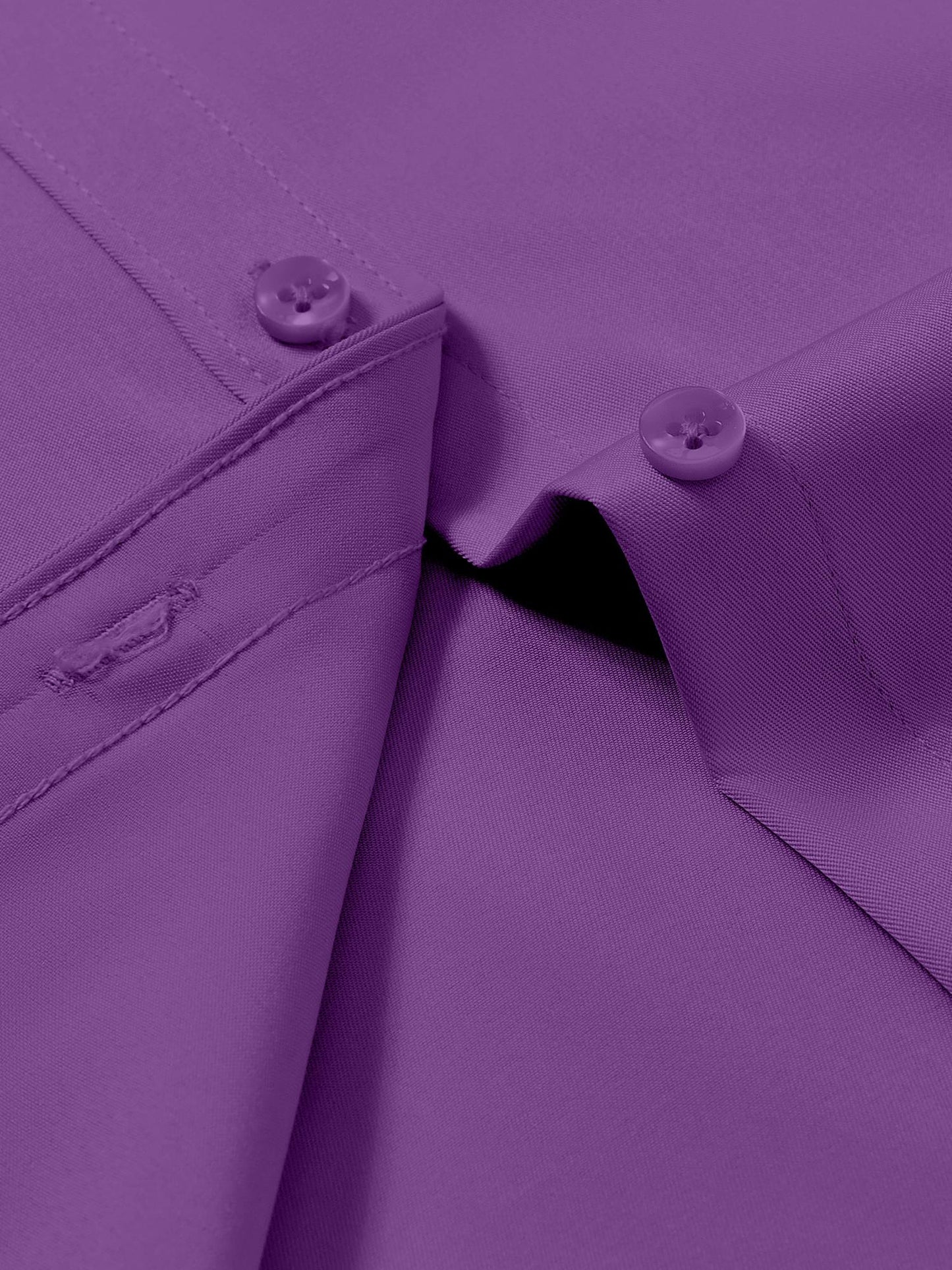 Siliteelon Women's Long Sleeve Button Down Shirts Wrinkle-Free Office Work Blouse